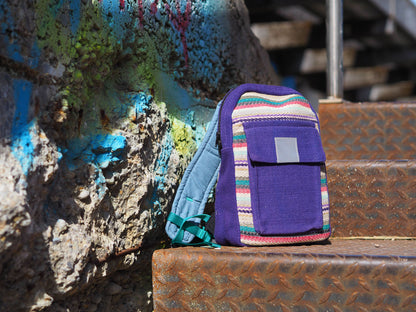 Kleinkinderrucksack-Ajib-violett-natuerlich-baumwolle