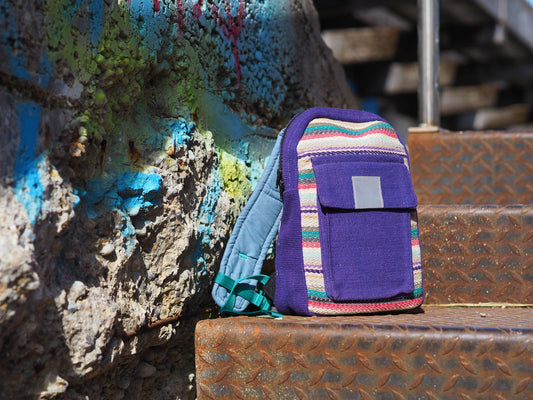 Kleinkinderrucksack-Ajib-violett-natuerlich-baumwolle