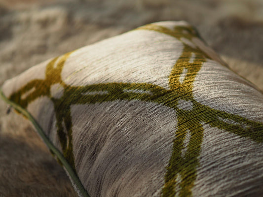silver-khaki-silk-velvet-ikat-cushion
