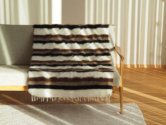 brown-black-white-striped-wall-hanging-rug