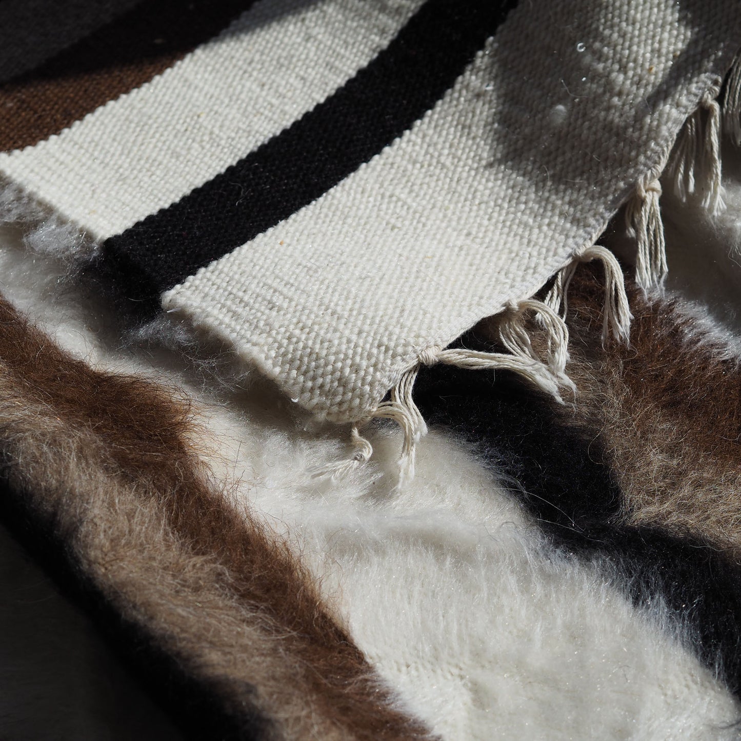 brown-black-white-striped-wall-hanging-rug